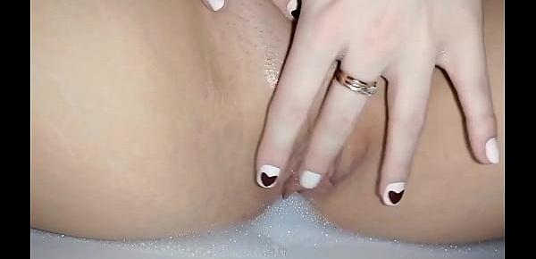  Sensual Bathroom Solo - Fingering and Squirting